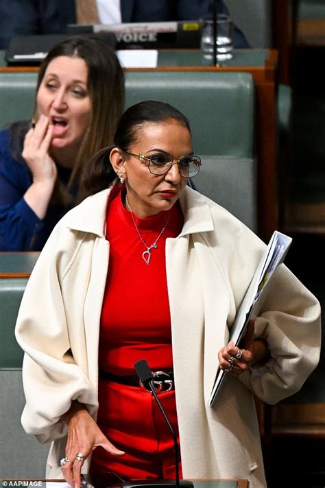 Labor minister Anne Aly wears 5 Gucci belt as she  